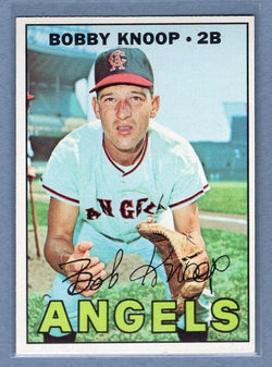 1967 Topps #175 Bobby Knoop EX-MT  GO446