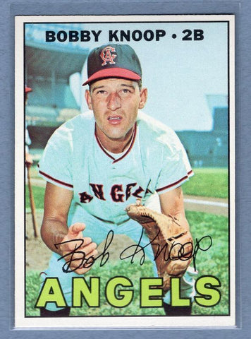 1967 Topps #175 Bobby Knoop EX-MT  GO446