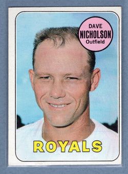 1969 Topps #298 Dave Nicholson EX-MT  GO850