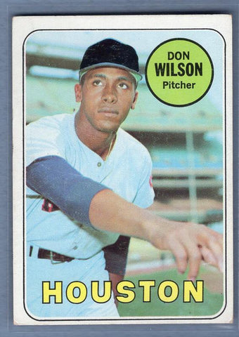 1969 Topps 202 Don Wilson VG-EX SET BREAK