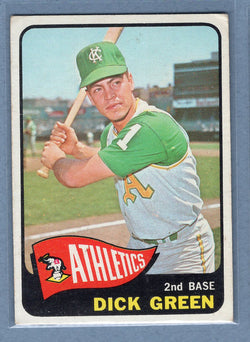 1965 Topps #168 Dick Green  VG-EX  GO375