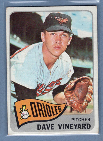 1965 Topps #169 Dave Vinyard (a) VG-EX  GO375