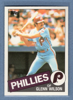 1985 Topps Tiffany #454 Glenn Wilson NM