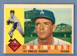 1960 Topps #333 Danny McDevitt VG  GO550