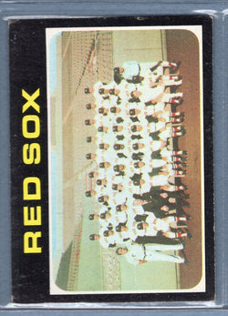 1971 Topps #386 Red Sox Team  EX  SB1