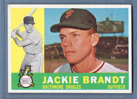1960 Topps #53 Jackie Brandt EX-MT  Set Break C