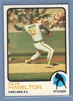 1973 Topps #214 Dave Hamilton  EX-MT  GO501