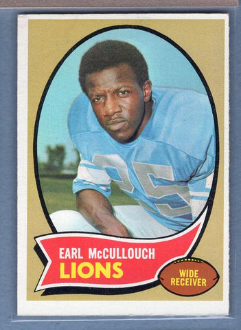 1970 Topps #195 Earl McCullouch EX  GO179
