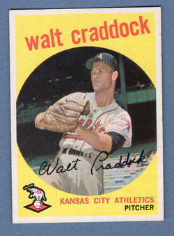 1959 Topps #281 Walt Craddock EX-MT  GO160