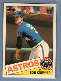 1985 Topps Tiffany #455 Bob Knepper NM