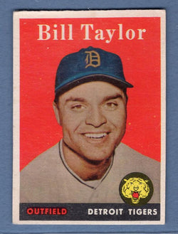 1958 Topps #389 Bill Taylor EX  GO495