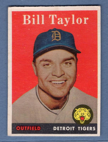1958 Topps #389 Bill Taylor EX  GO495