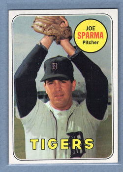 1969 Topps #488 Joe Sparma EX-MT  GO477