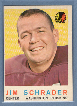 1959 Topps #134 Jim Schrader (c) VG-EX  GO130