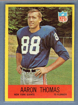 1967 Philadelphia #119 Aaron Thomas EX-MT  GO143