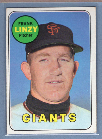 1969 Topps #345 Frank Linzy  EX  GO602