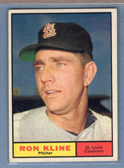 1961 Topps #127 Ron Kline EX   GO195