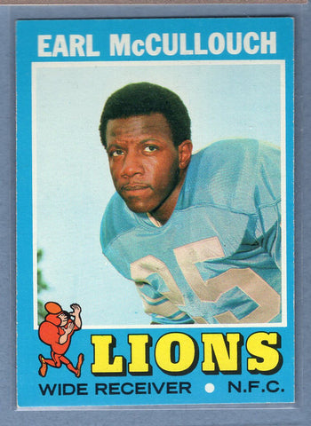 1971 Topps #127 Earl McCullouch EX-MT  GO248