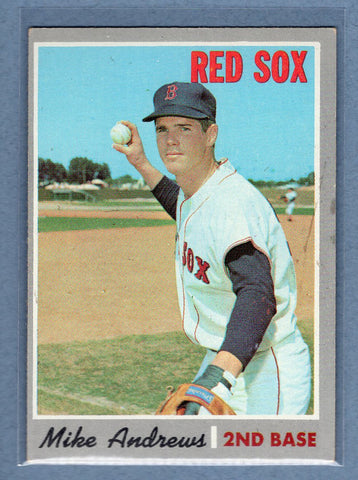 1970 Topps #406 Mike Andrews (st) VG  GO695
