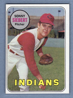 1969 Topps #455 Sonny Siebert EX-MT  GO358
