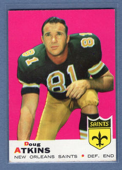 1969 Topps #105 Doug Atkins (HOF) EX  GO257