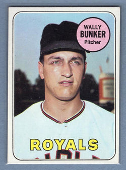 1969 Topps #137 Wally Bunker EX   GO50