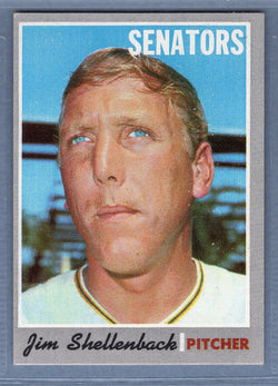 1970 Topps #389 Jim Shellenback  EX-MT  SB2