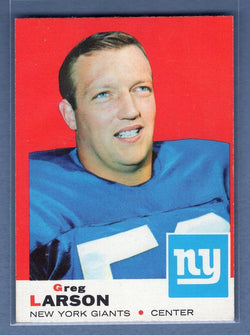1969 Topps #106 Greg Larson EX  GO257