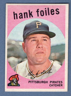 1959 Topps #294 Hank Foiles EX-MT  GO160
