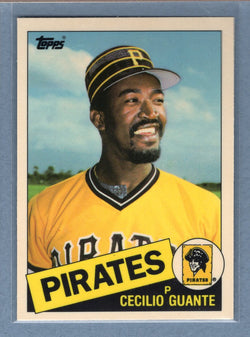 1985 Topps Tiffany #457 CeciIio Guante NM