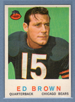 1959 Topps #137 Ed Brown (a) EX  GO130