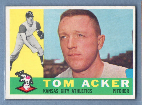 1960 Topps #274 Tom Acker EX-MT  GO100