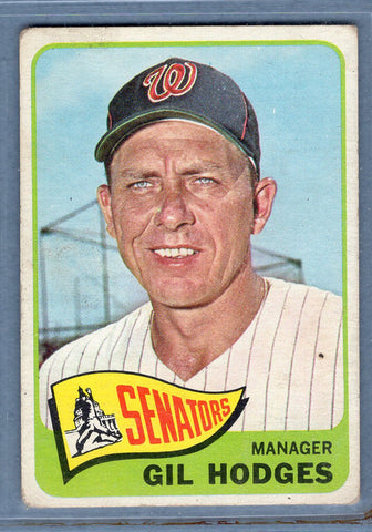1965 Topps #99 Gil Hodges VG  GO320