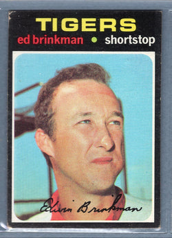 1971 Topps #389 Ed Brinkman  EX  SB1