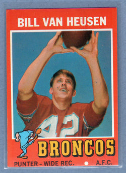 1971 Topps #9 Bill Van Heusen (c) EX-MT  GO600