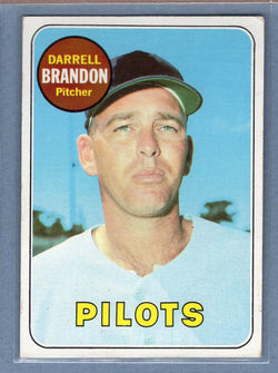1969 Topps #301 Darrell Brandon(b) EX  GO850