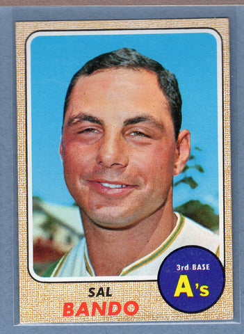 1968 Topps #146 Sal Bando   EX-MT  GO550