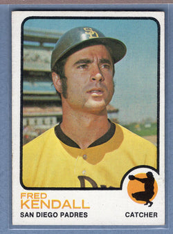 1973 Topps #221 Fred Kendall  EX  GO501