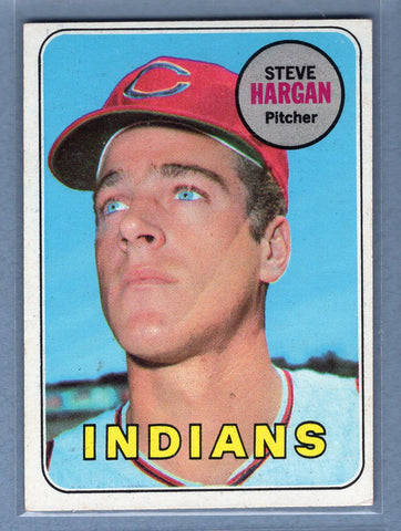 1969 Topps #348 Steve Hargan (b) EX-MT  GO602