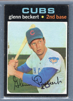 1971 Topps #390 Glenn Beckert  EX  SB1