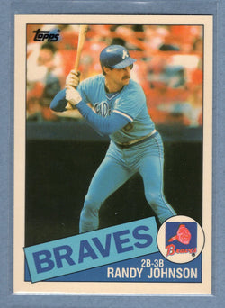 1985 Topps Tiffany #458 Randy Johnson NM