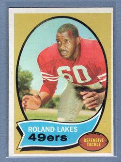 1970 Topps #27 Roland Lakes EX-MT  GO241
