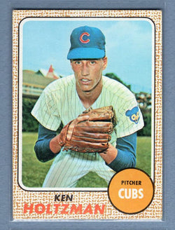 1968 Topps #60 Ken Holtzman EX-MT  GO534
