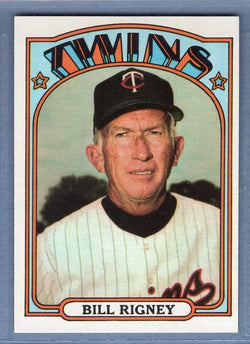 1972 Topps #389 Bill Rigney MG EX-MT   GO464
