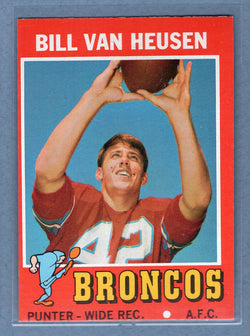 1971 Topps #9 Bill Van Heusen (d) EX-MT  GO600