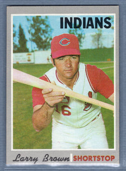 1970 Topps #391 Larry Brown  EX-MT  SB2