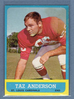 1963 Topps #151 Taz Anderson(st) VG  GO158