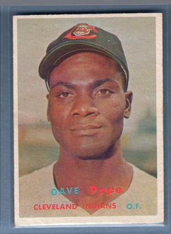 1957 Topps #249 Dave Pope VG-EX  GO295