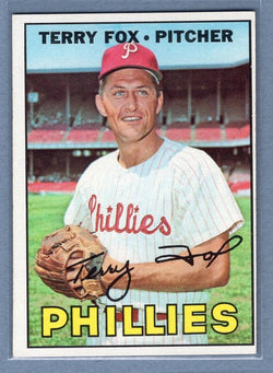 1967 Topps #181 Terry Fox EX-MT  GO446