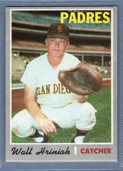 1970 Topps #392 Walt Hriniak  EX-MT  SB2